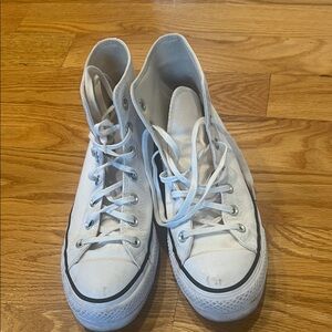 White High-Top Converse